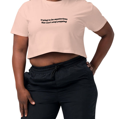Can't Stop Yapping Crop Top