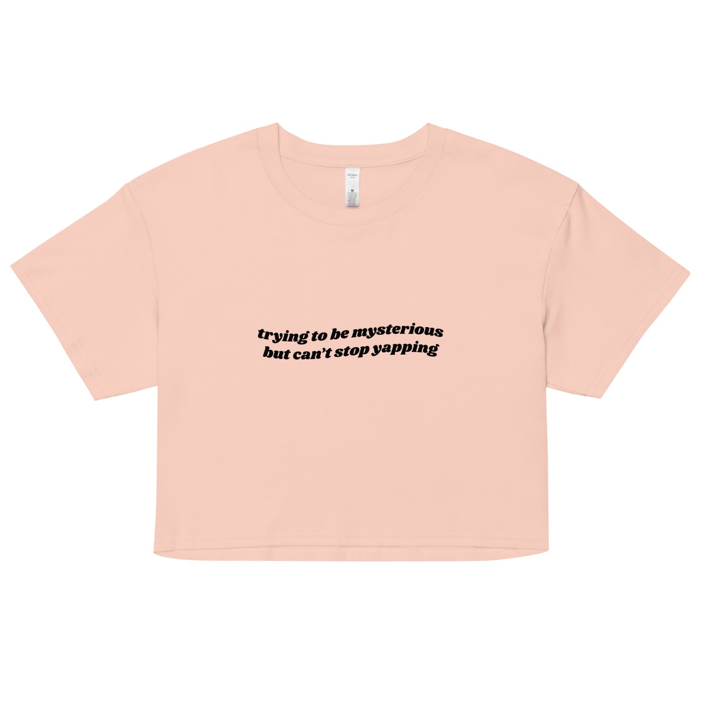Can't Stop Yapping Crop Top