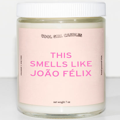 This smells like joao felix candle. Joao felix gift. Joao Felix soccer gift. World cup 2022 gift