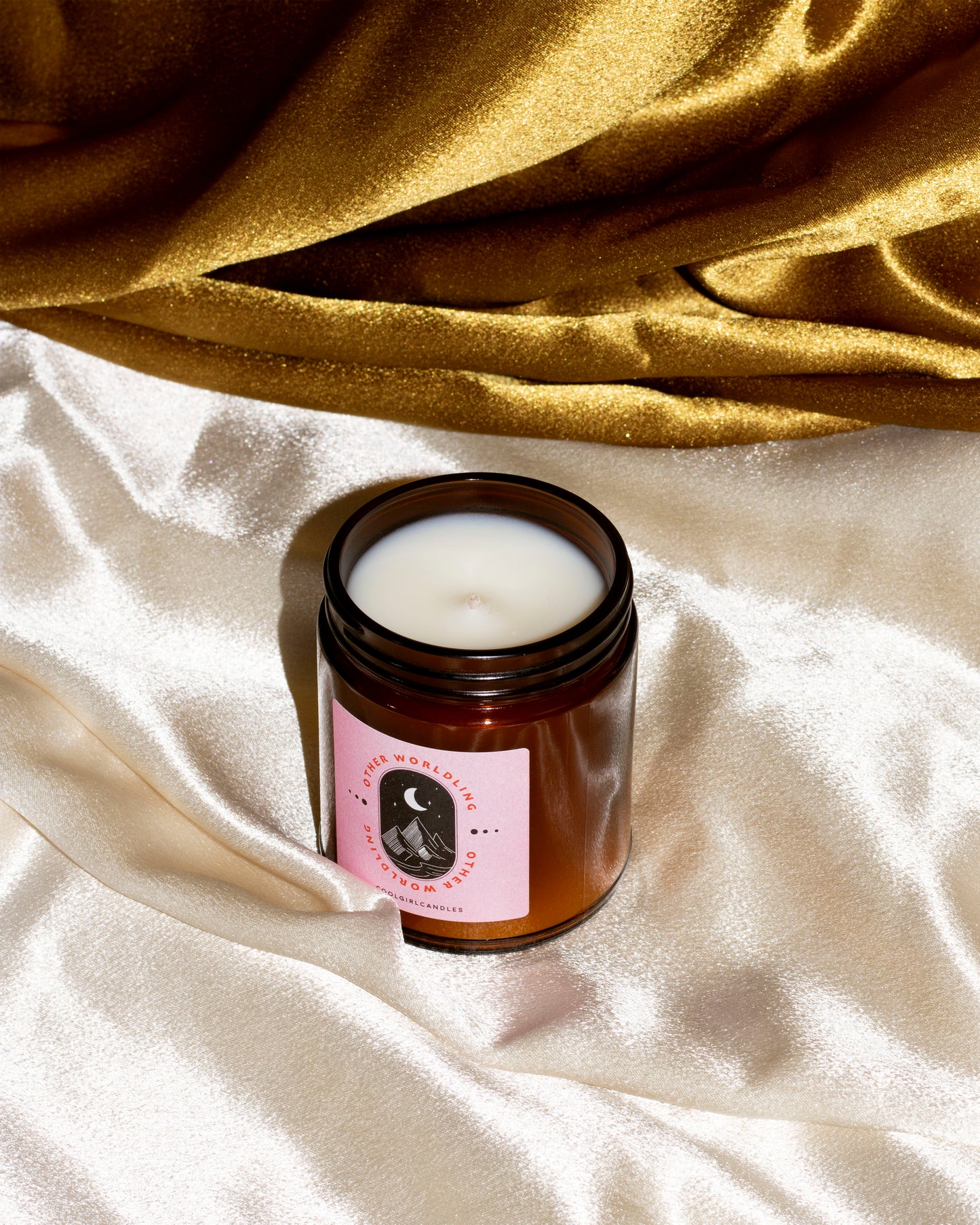Fall 2020 cedarwood candle with pine, resin, and vanilla