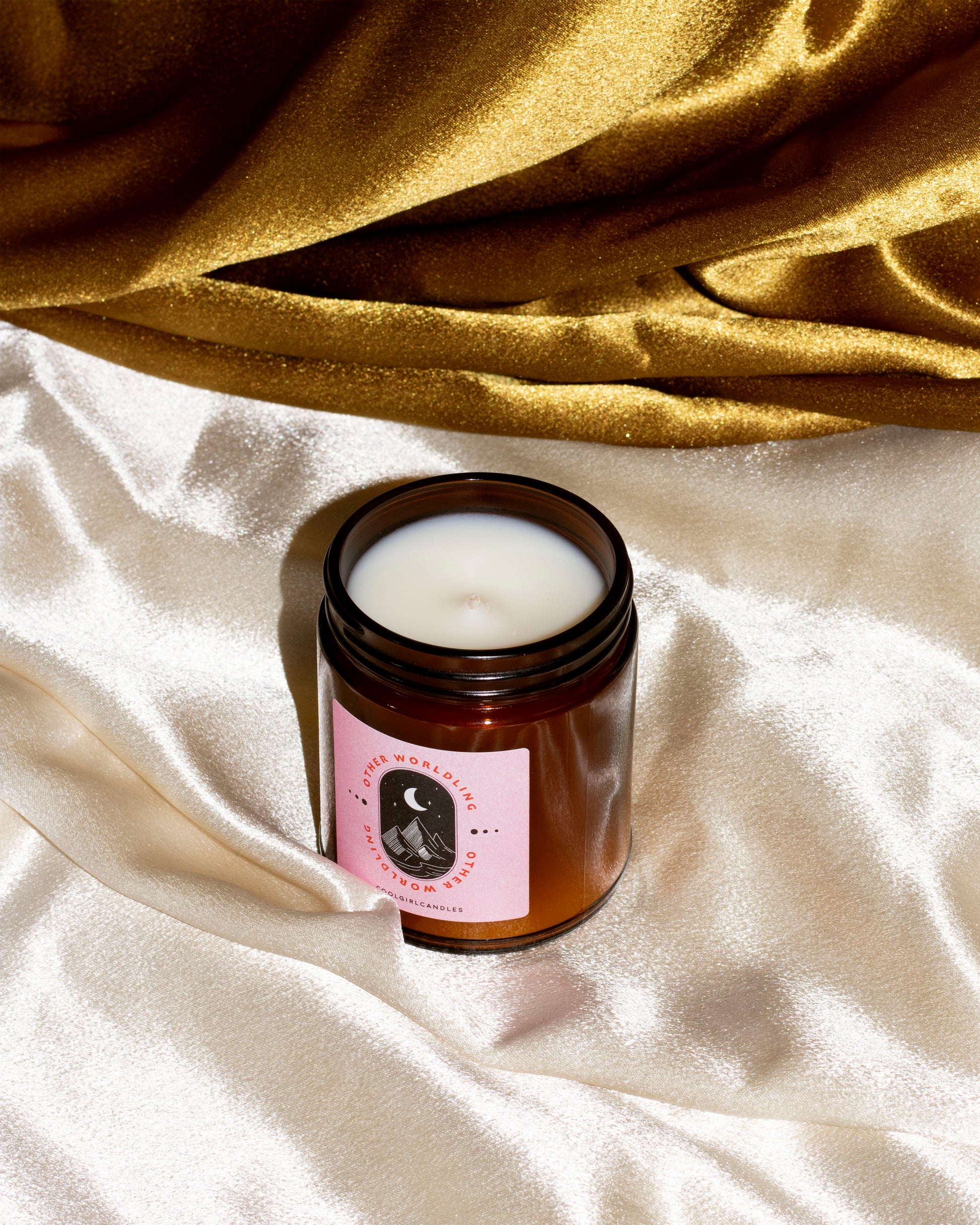Fall 2020 cedarwood candle with pine, resin, and vanilla