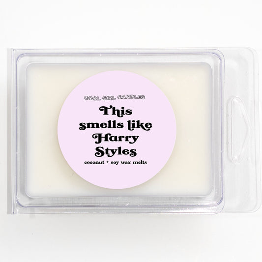 this smells like harry styles wax melt by cool girl candles