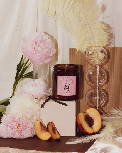 Persephone candle by cool girl candles. A scented candle perfect for fall and holiday gifts.