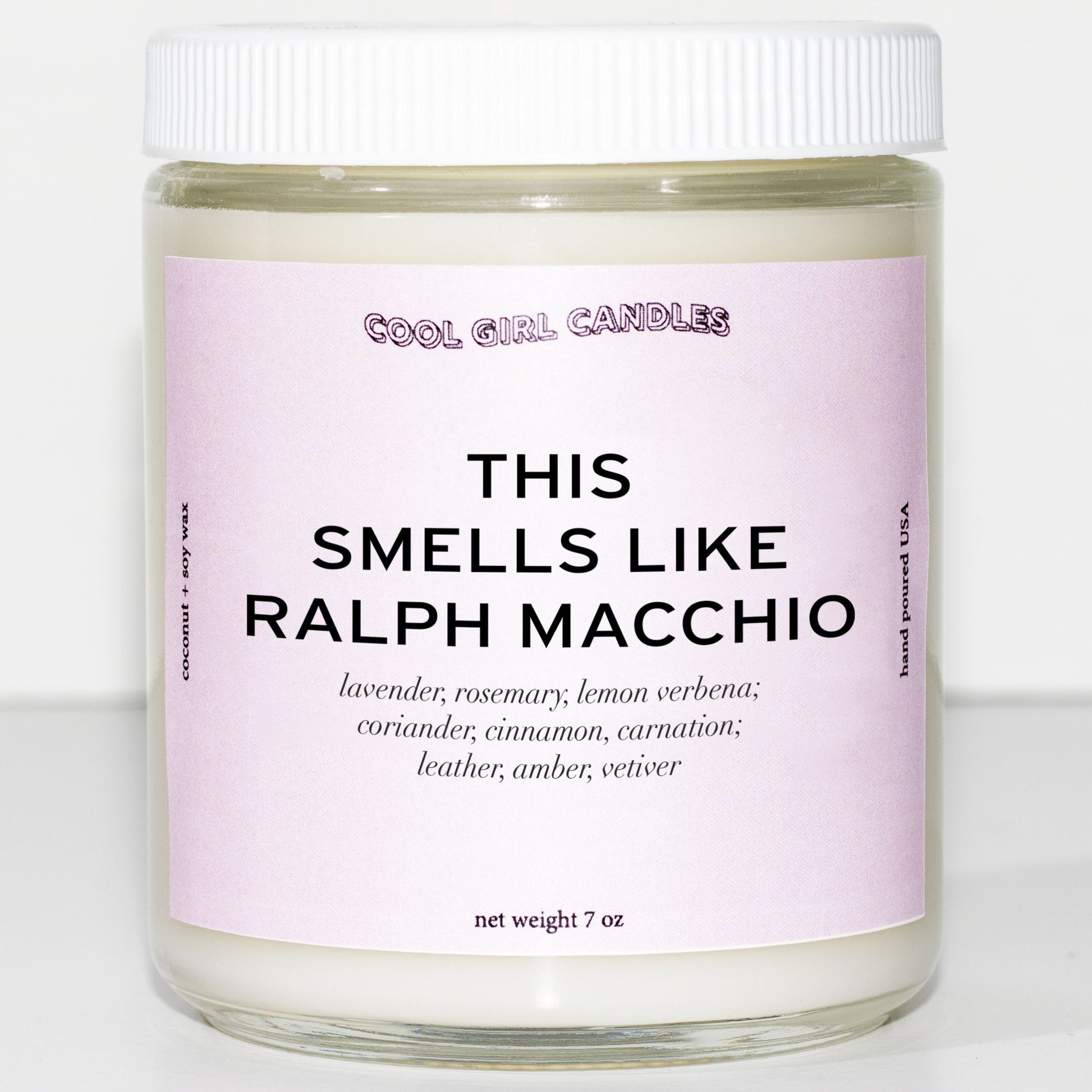 this smells like ralph macchio scented candle