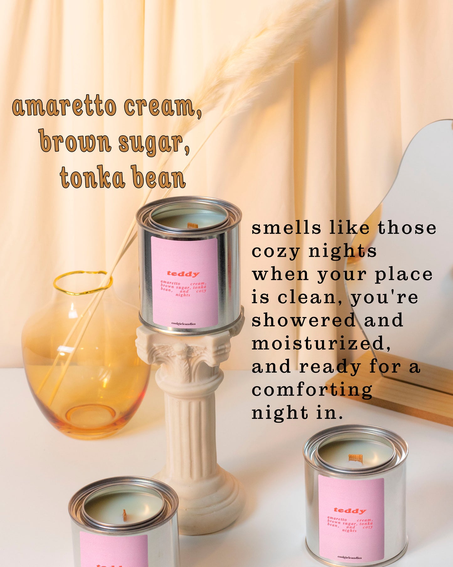 Teddy Candle