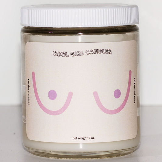 Boobies Candle