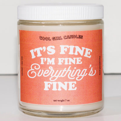 Everything is Fine Candle
