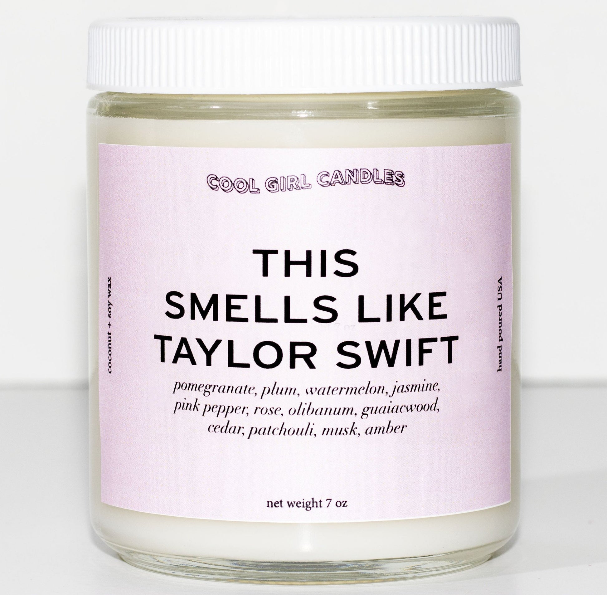 this smells like taylor swift candle
