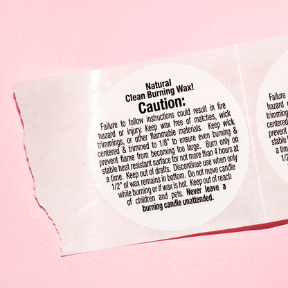 Santa's Little Ho Candle