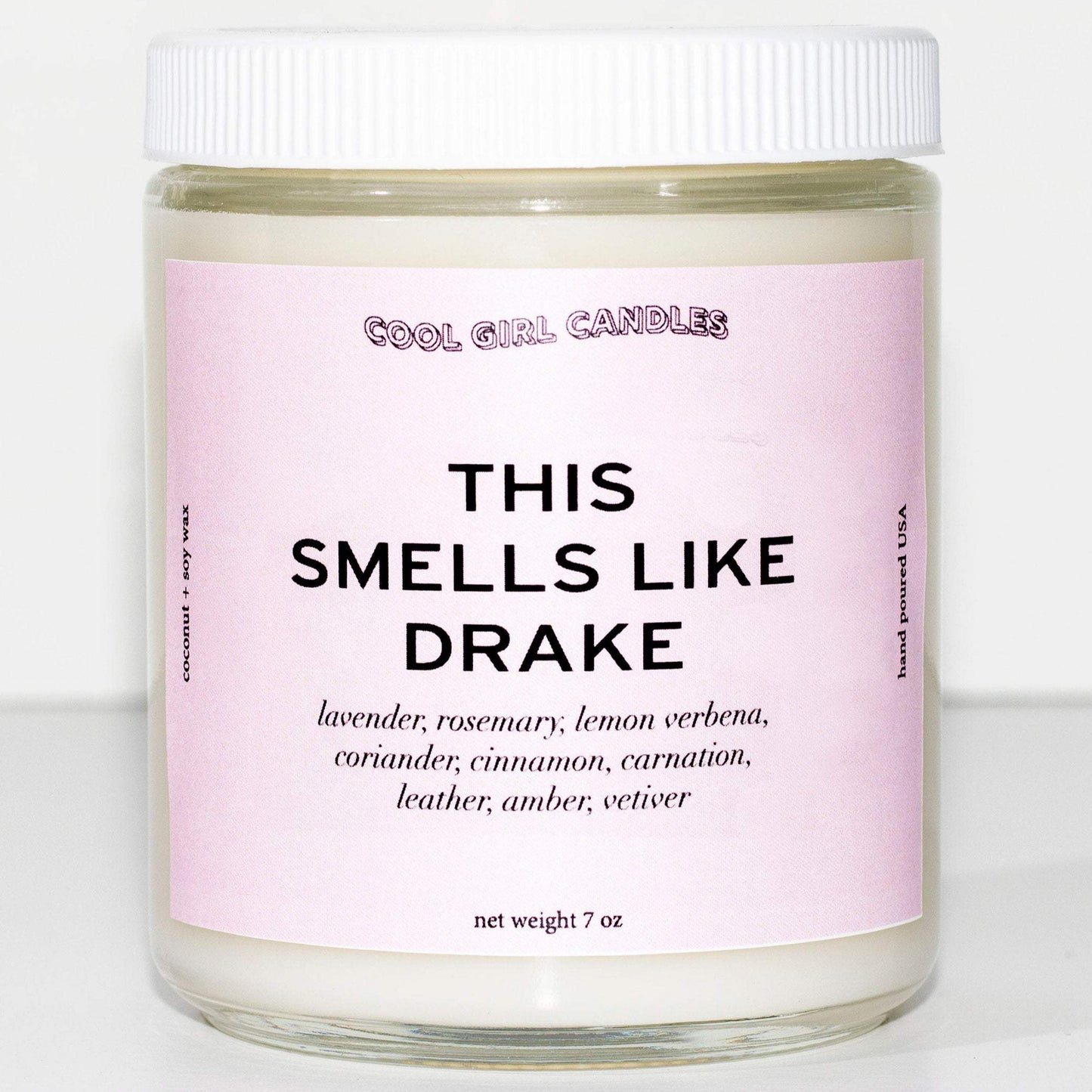 this candle smells like drake scented candle