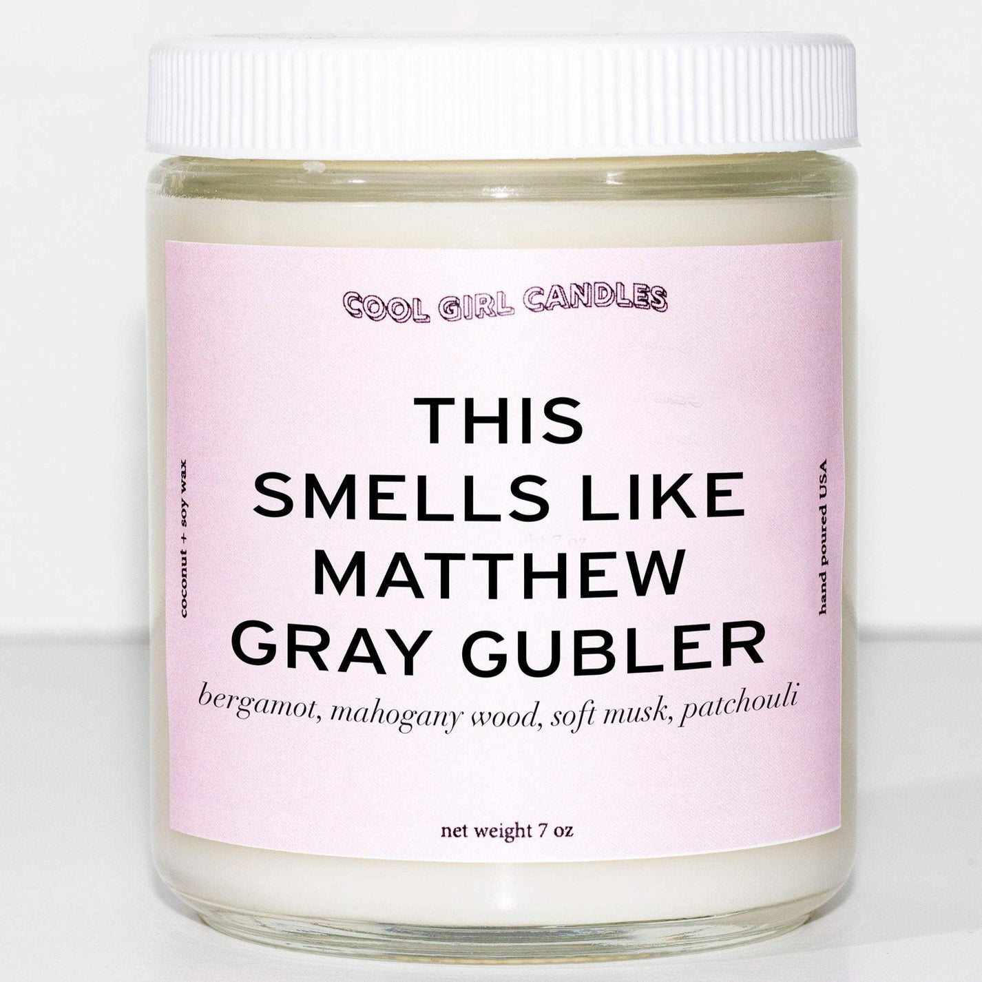 This Smells Like Matthew Gray Gubler Candle Cool Girl Candles