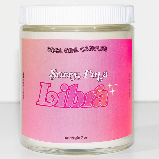 Libra Zodiac Candle