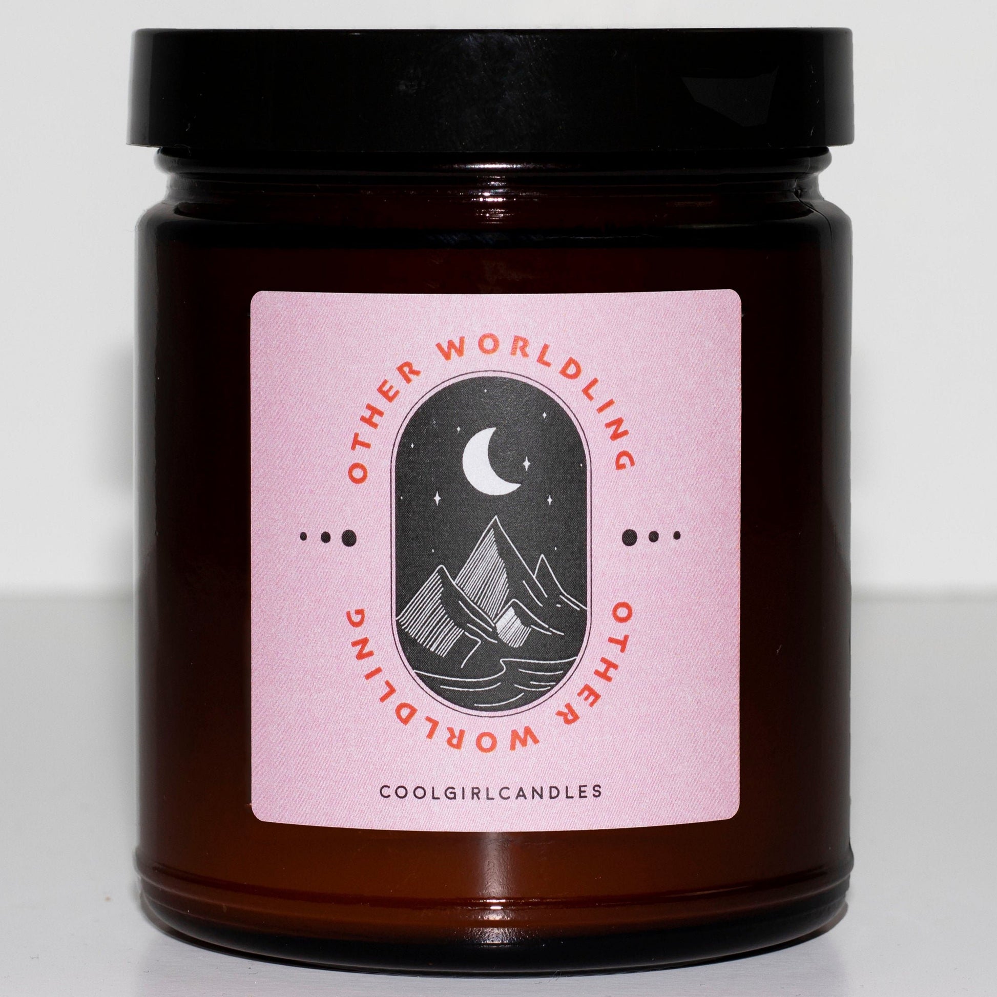 Fall 2020 cedarwood candle with pine, resin, and vanilla