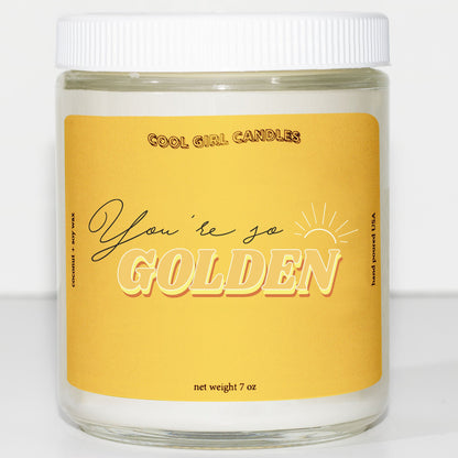 you're so golden candle cute this smells like harry styles candle tom ford tobacco vanille candle