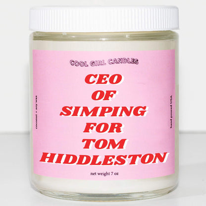 this smells like tom hiddleston candle ceo of simping for tom hiddleston candle