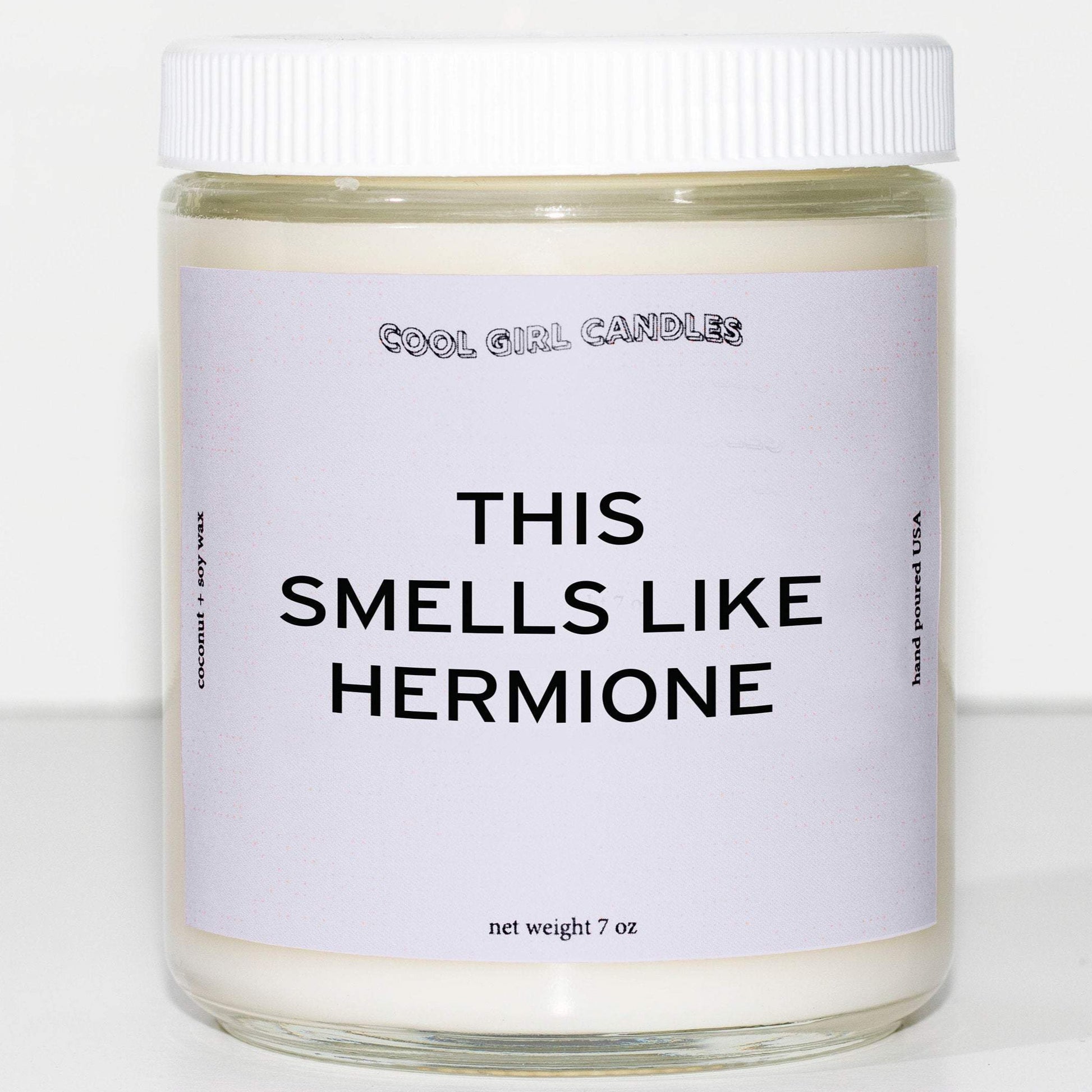 this smells like Hermione candle cute harry potter candles that smell like harry potter cute aesthetic candle coconut soy wax