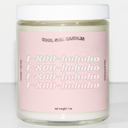 1-800-HoHoHo Candle