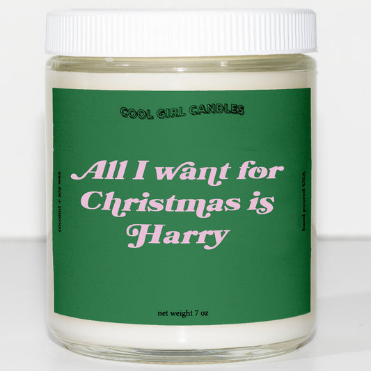 all i want for christmas is harry styles candle this smells like harry styles candle cute harry styles aesthetic decor candle for christmas