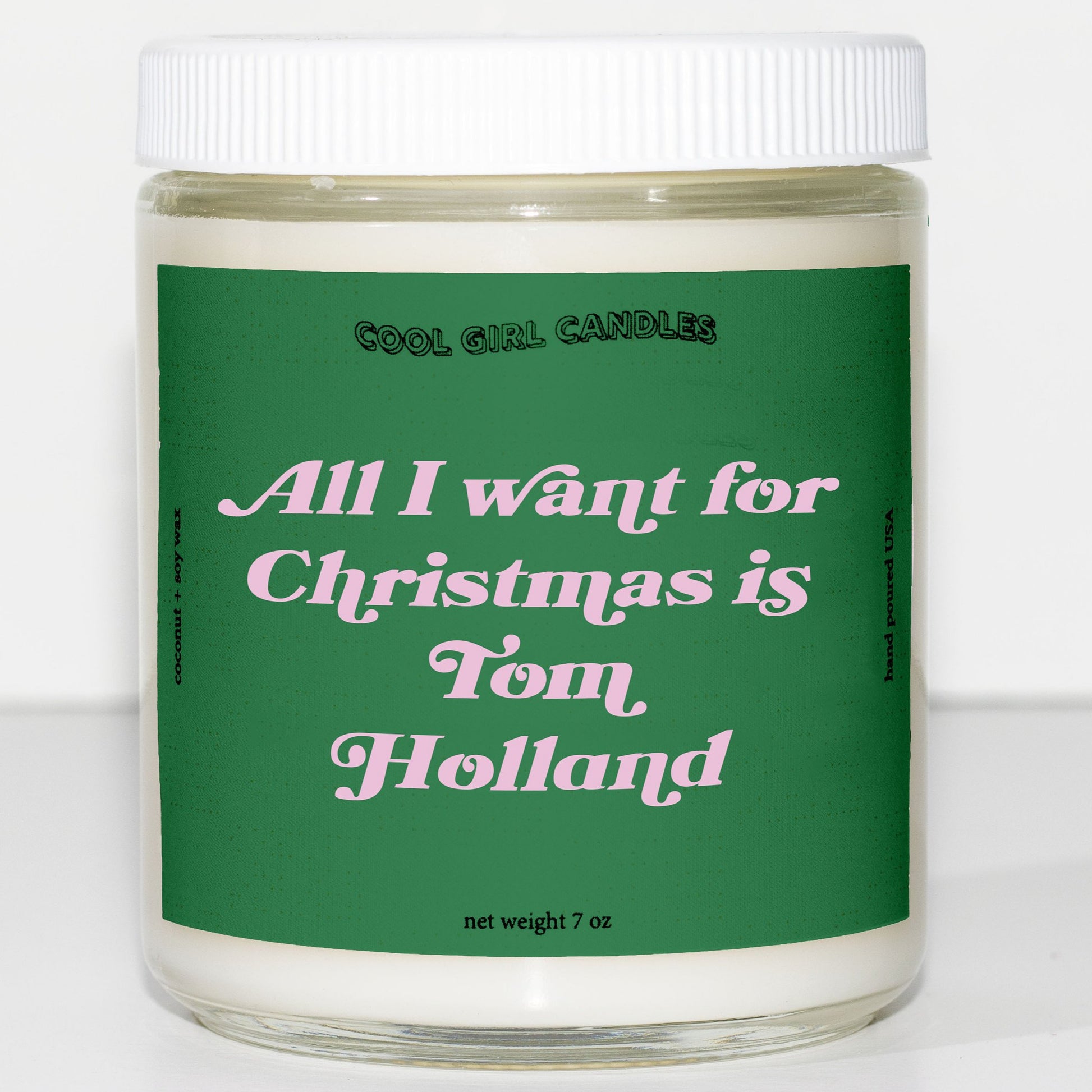 all i want for christmas is tom holland candle this smells like tom holland candle cute christmas decor aesthetic