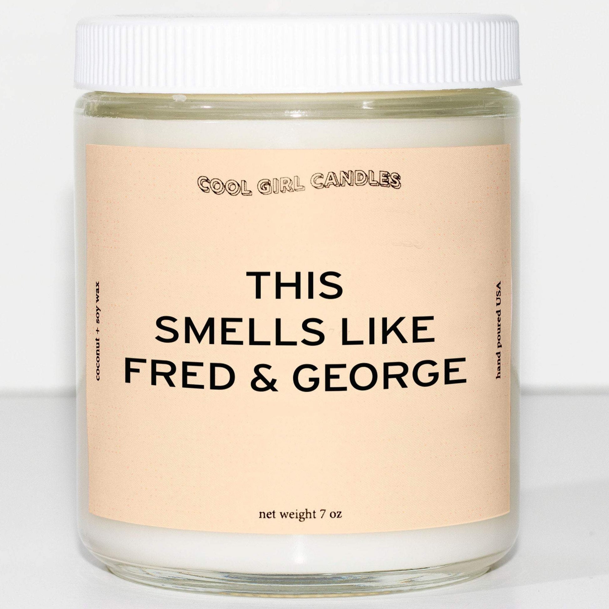 this smells like fred and george weasley candle cute harry potter candles that smell like harry potter cute aesthetic candle coconut soy wax