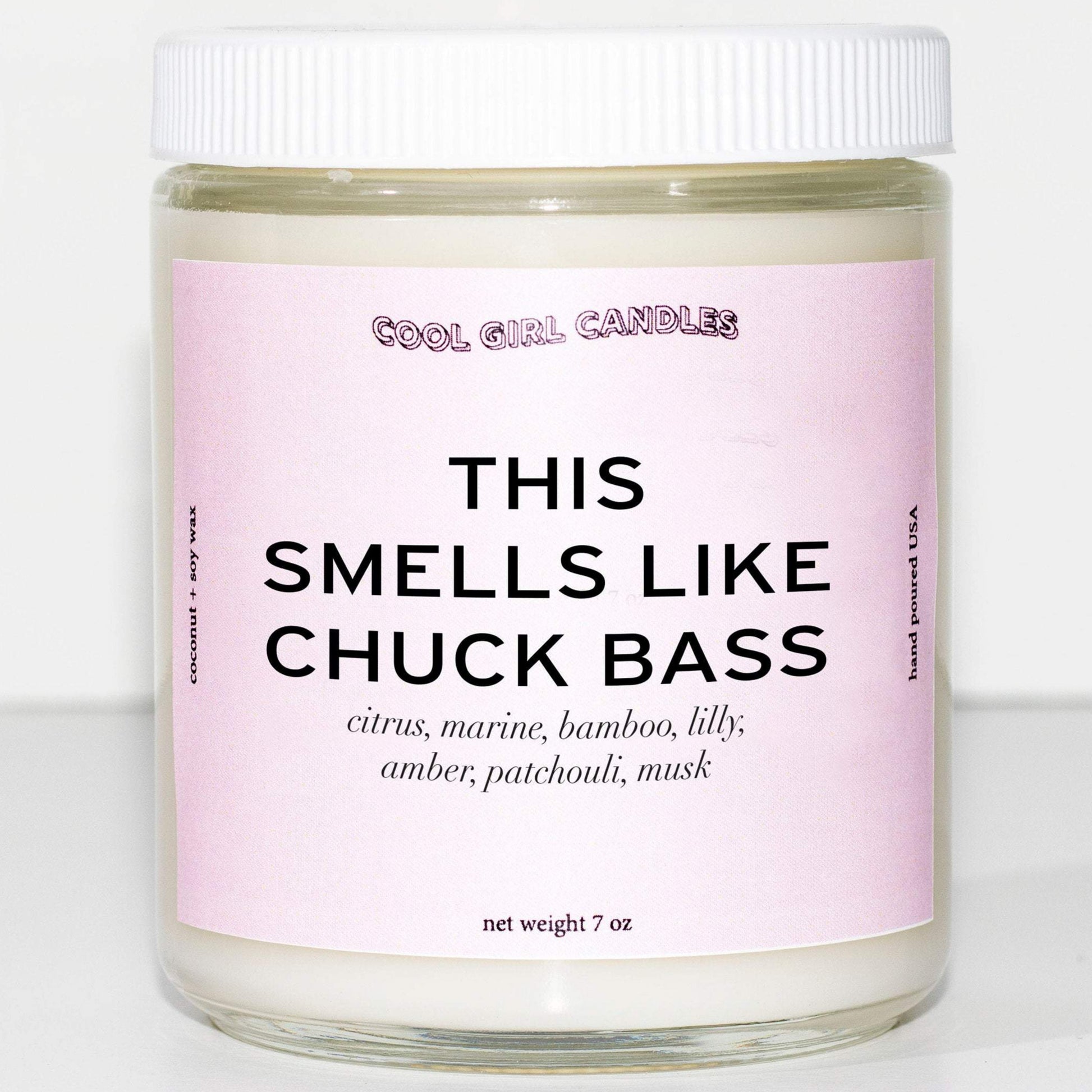 this smells like chuck bass candle cute pink aesthetic candle chuck bass merch gossip girl candle ed westwick candle