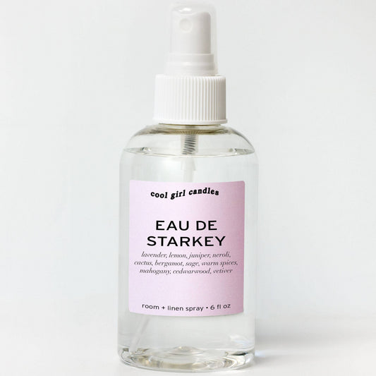 this smells like drew starkey room and linen spray eau de starkey