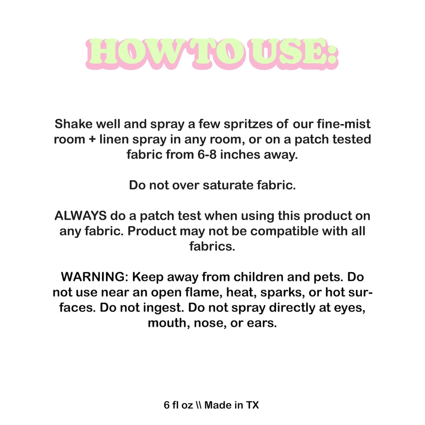 Eau De Pankow Room Spray