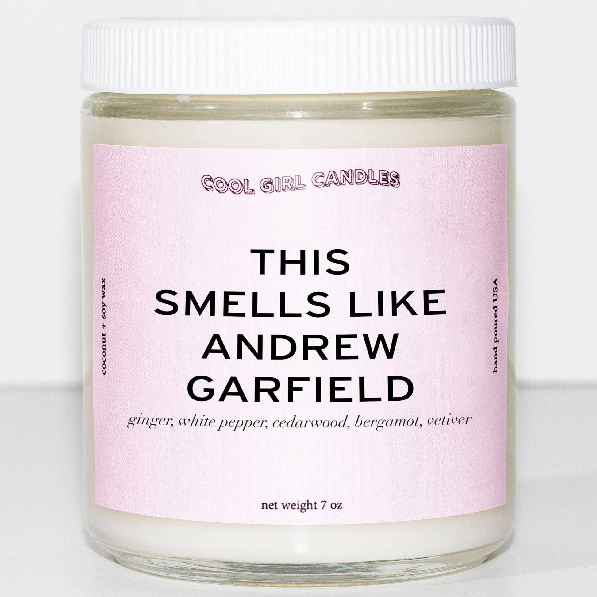 cool girl candles this smells like andrew garfield candle 