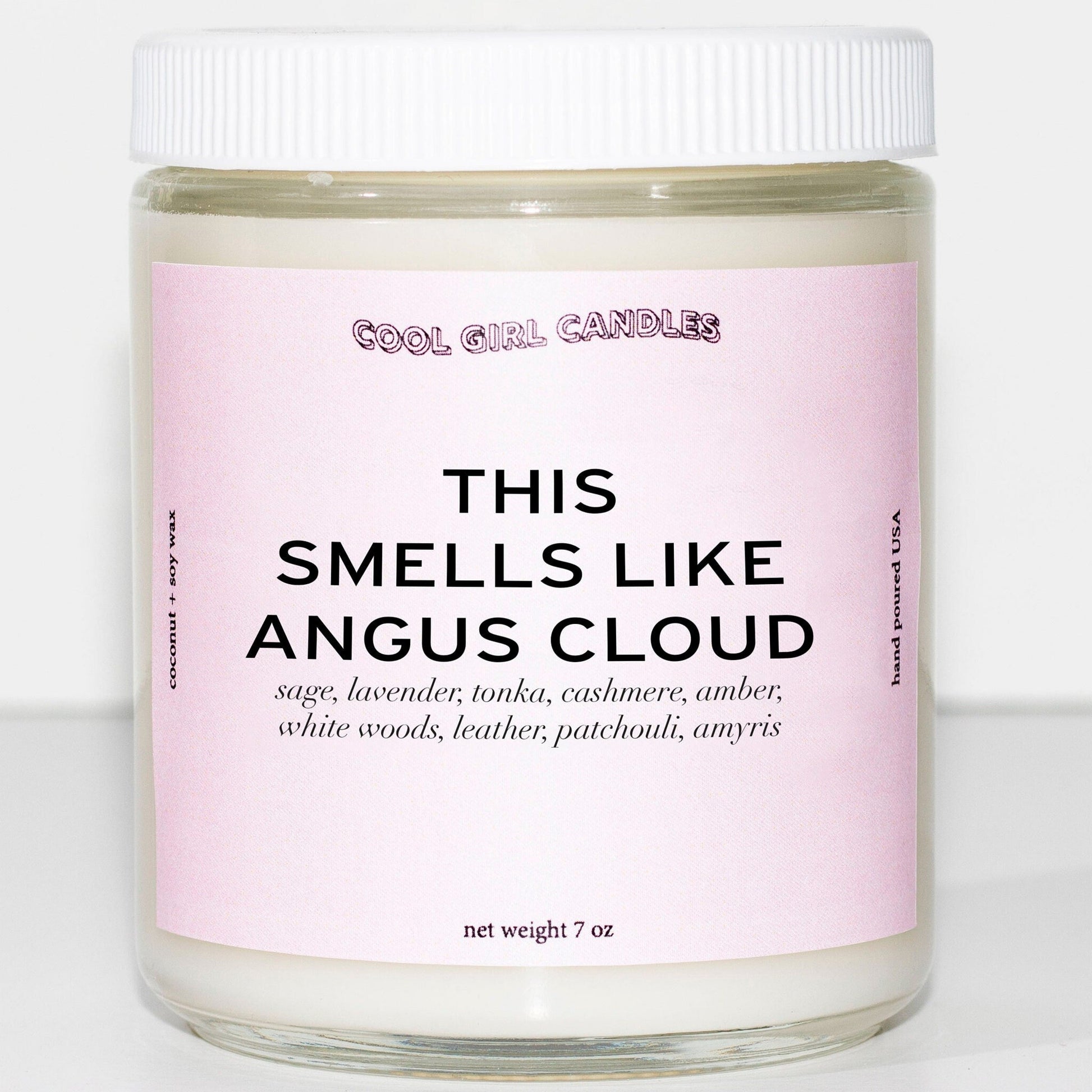 cool girl candles this smells like angus cloud candle