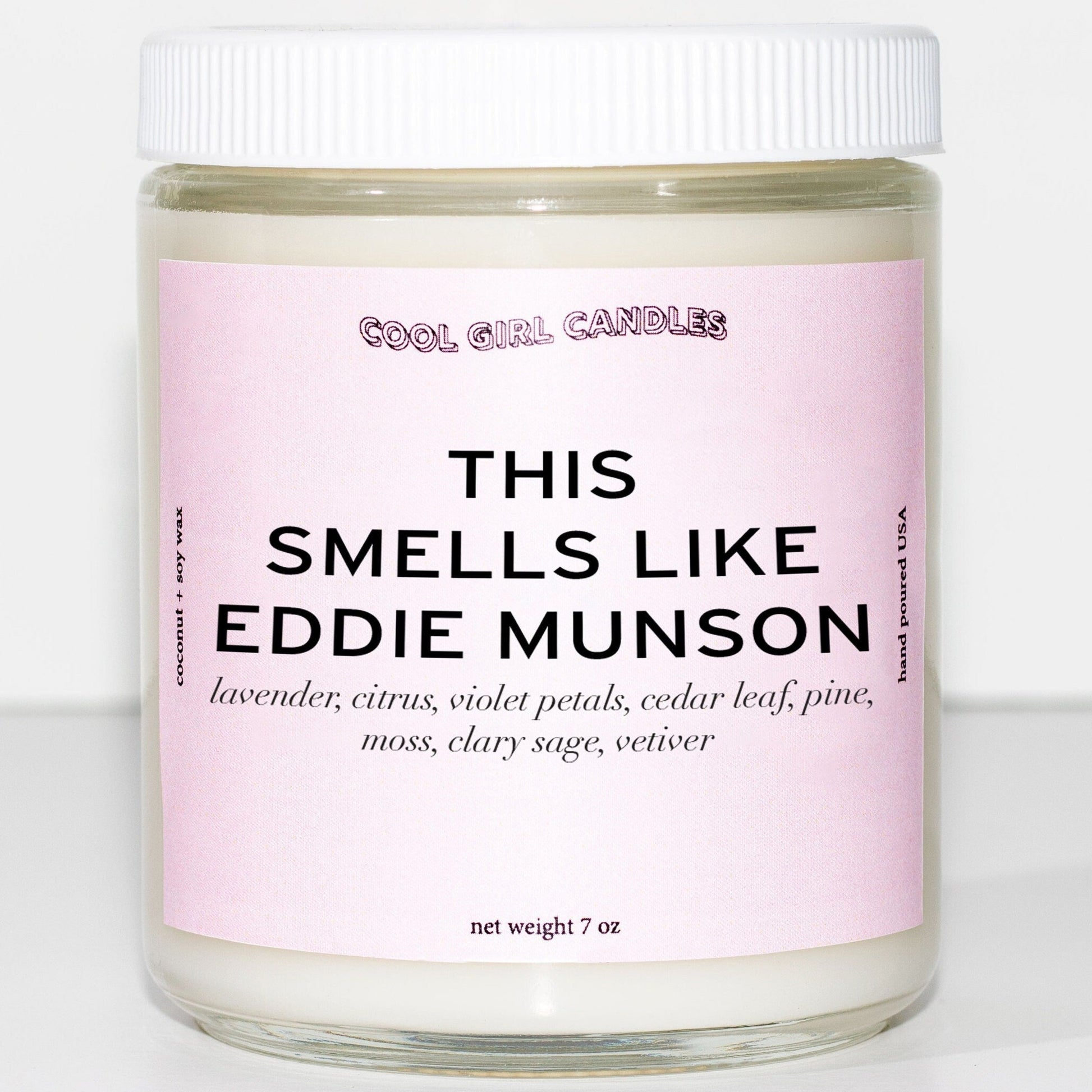 this smells like eddie munson candle stranger things merch stranger things candle hellfire club joseph quinn