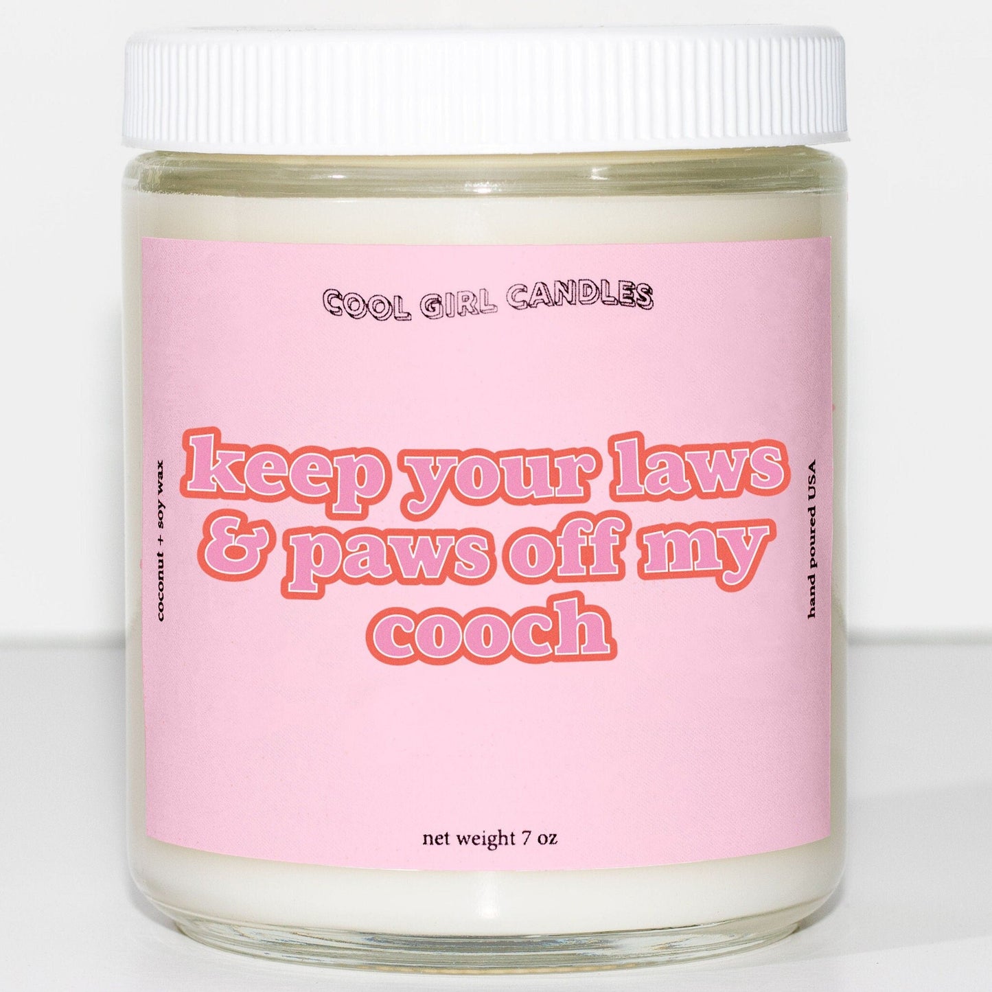 cool girl candles laws and paws candle pro-choice candle for planned parenthood