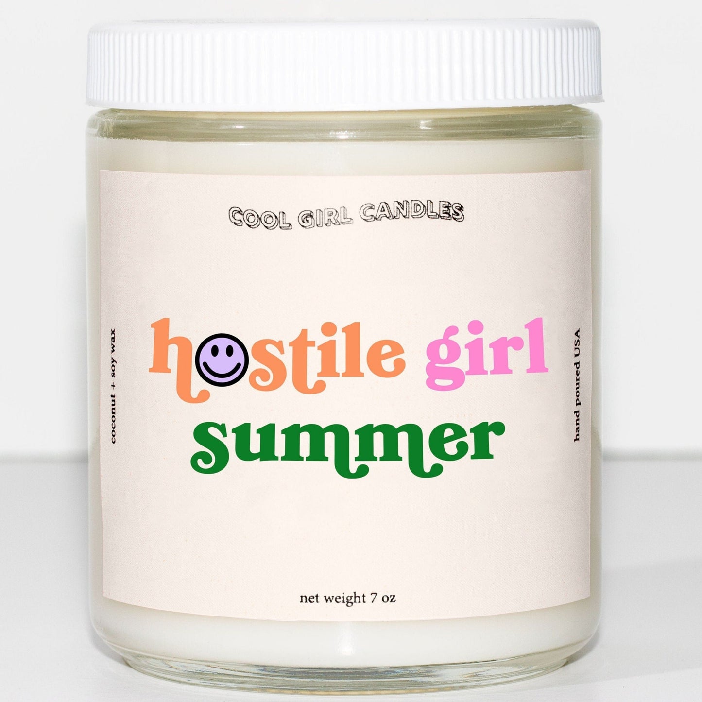 COOL GIRL CANDLES HOSTILE GIRL SUMMER CANDLE