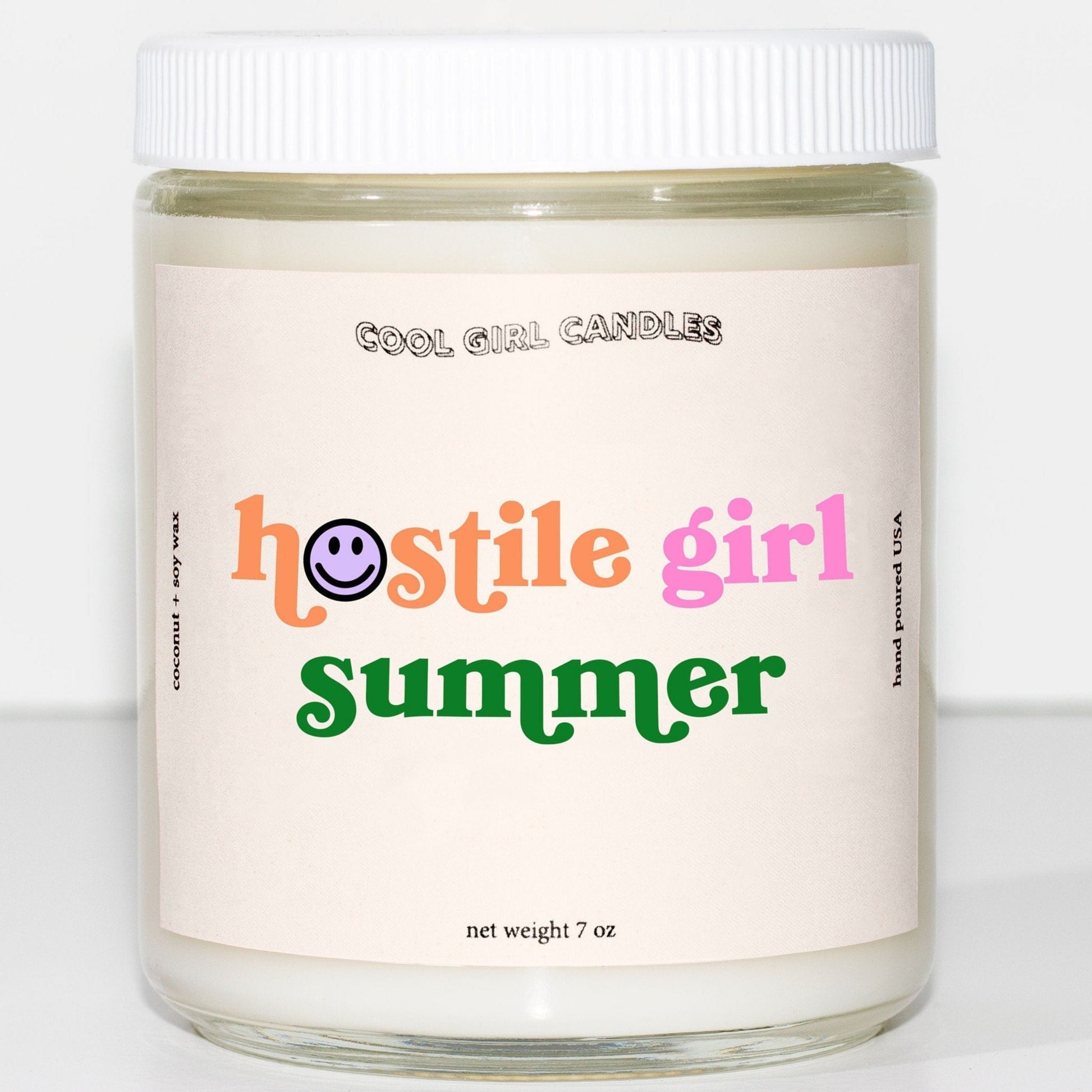 COOL GIRL CANDLES HOSTILE GIRL SUMMER CANDLE