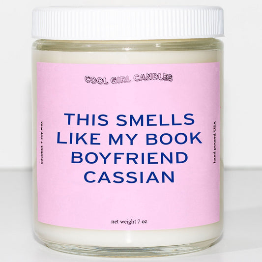 This Smells Like My Book Boyfriend Cassian Candle