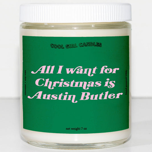 All I Want For Christmas Is Austin Butler Candle