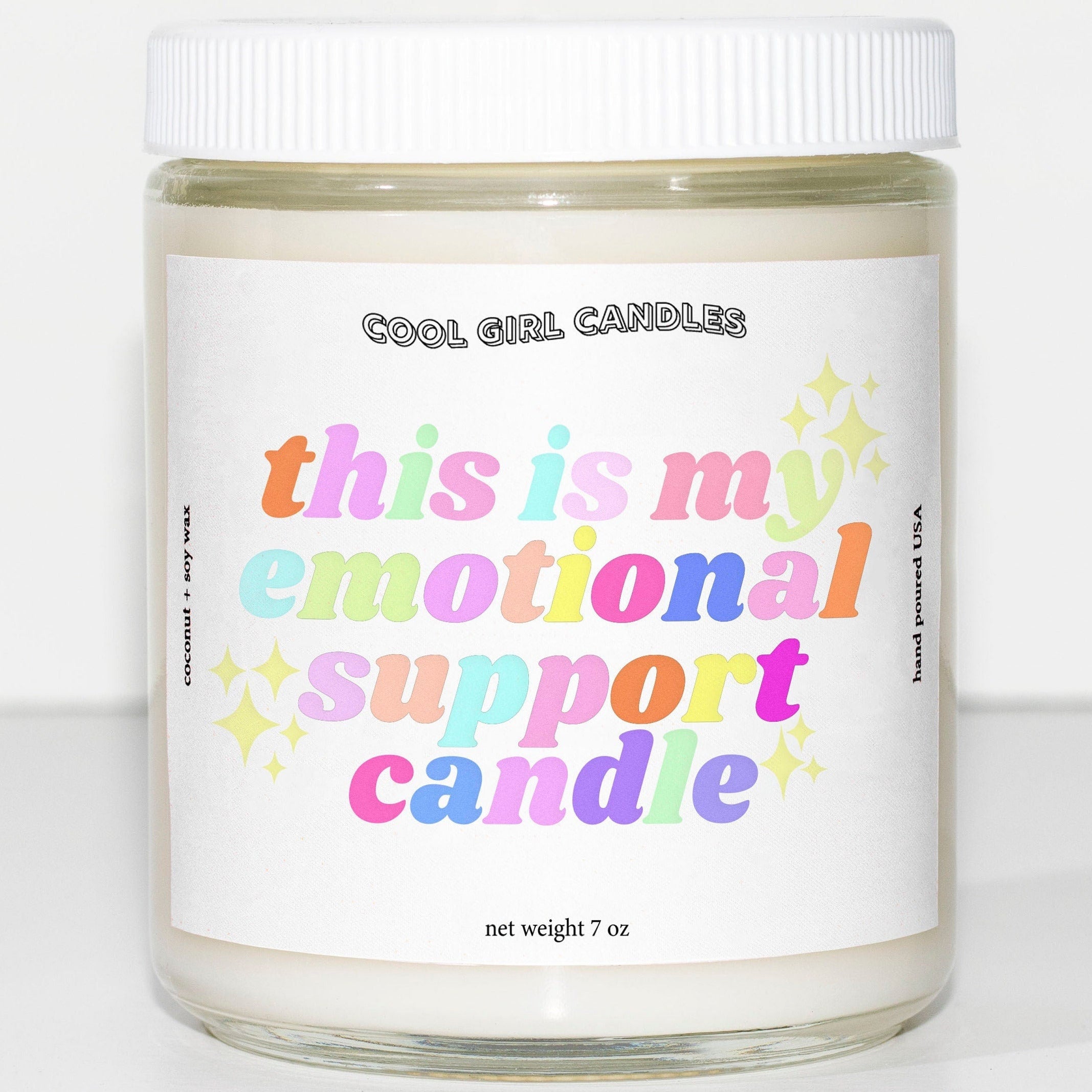 My Emotional Support Candle Cool Girl Candles