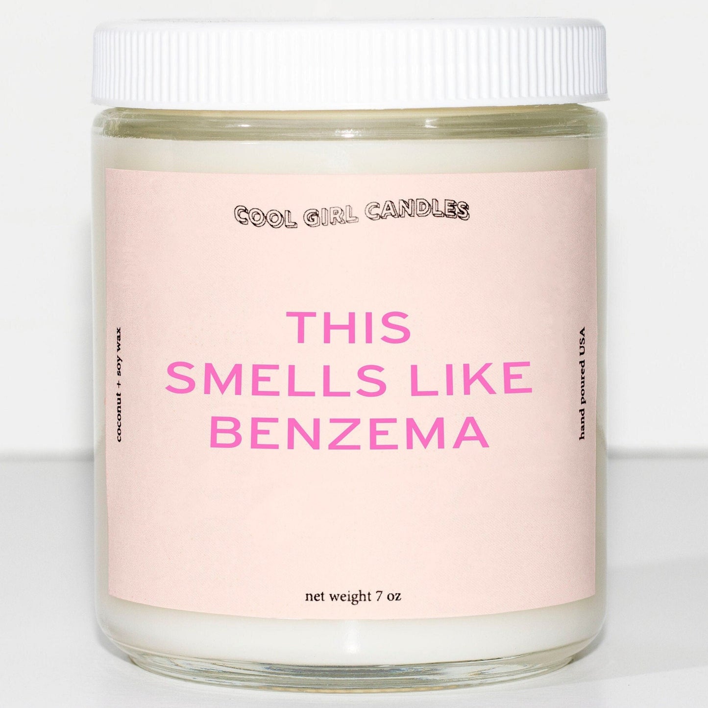 this smells like benzema scented candle