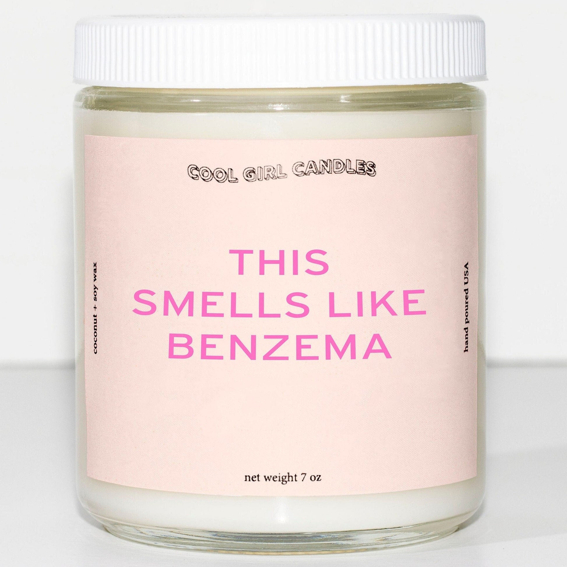 this smells like benzema scented candle