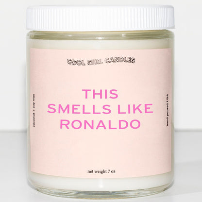 this smells like ronaldo scented candle