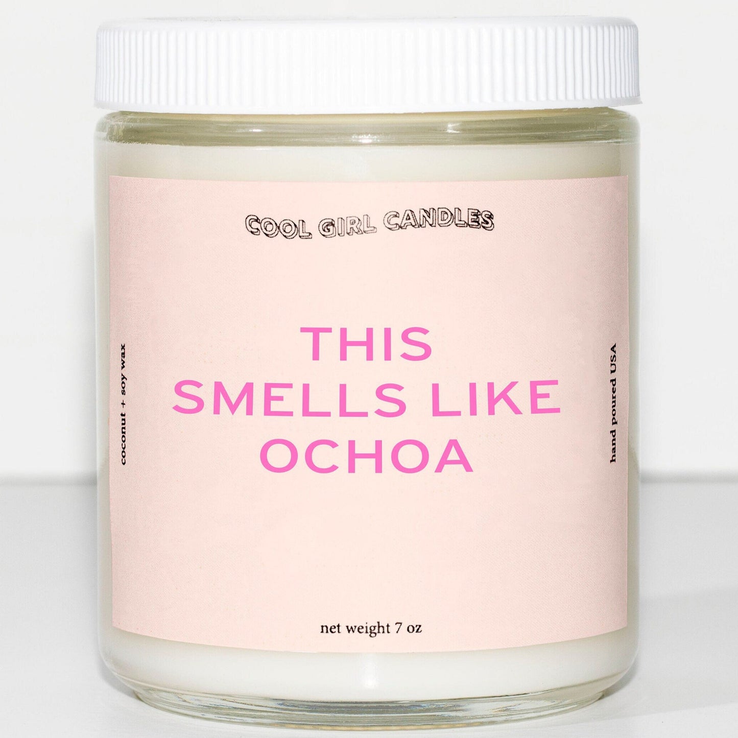 this smells like ochoa candle