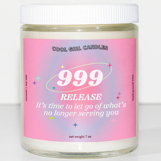 999 Angel Number Candle