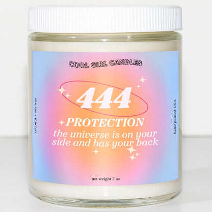 444 Angel Number Candle