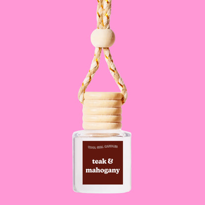 Teak & Mahogany Car Freshener